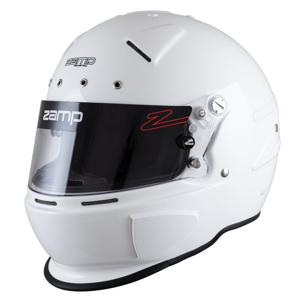 Zamp RZ70F White Racing Helmet