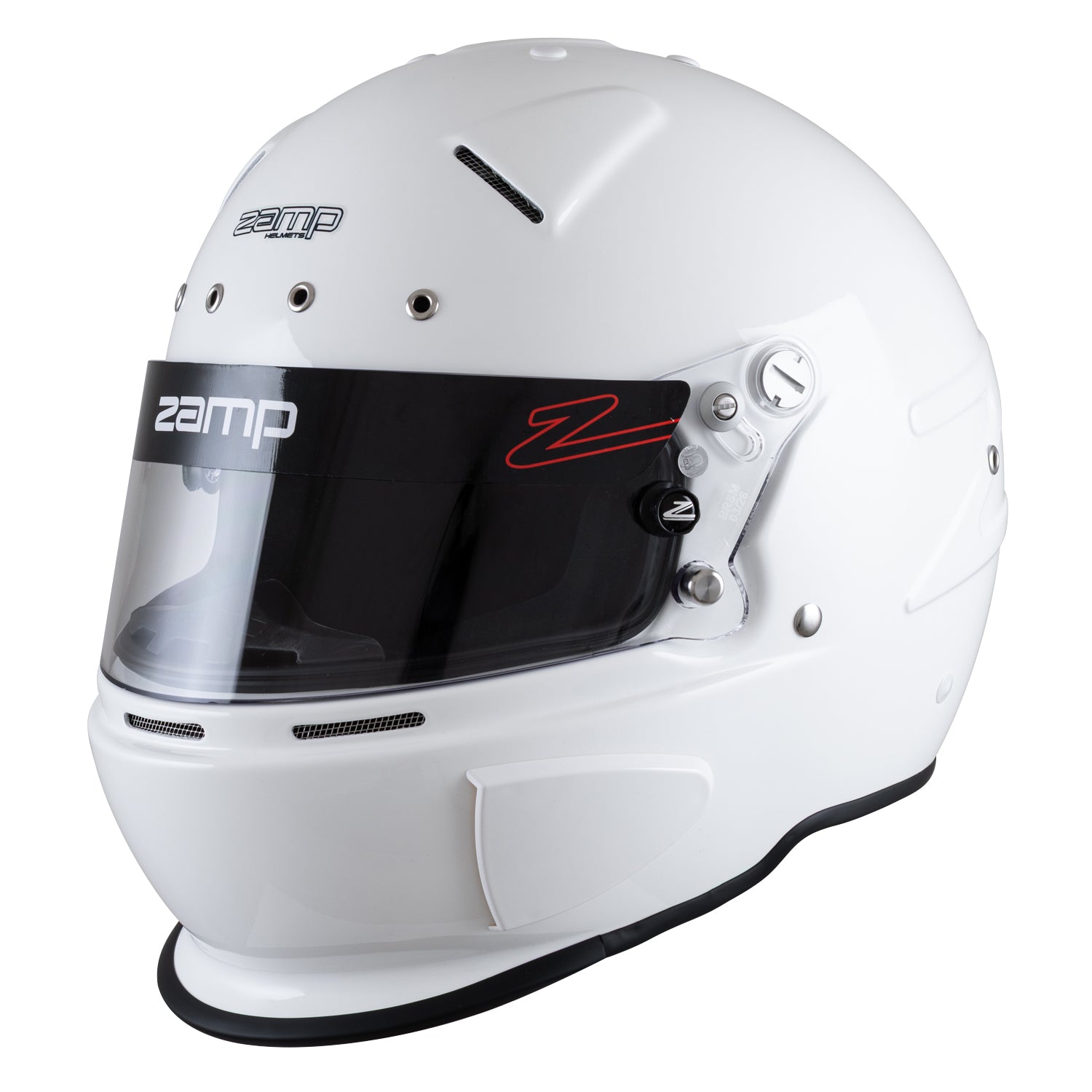 Zamp RZ70F White Racing Helmet