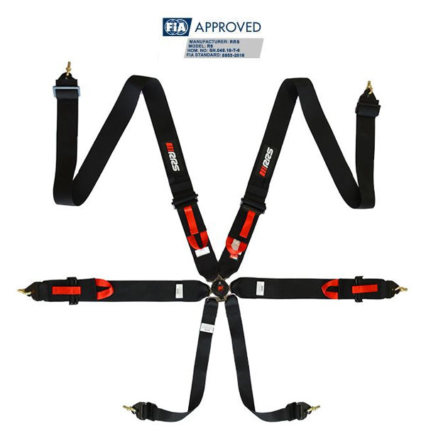 FIA RRS R6 Harness - 2.9kg