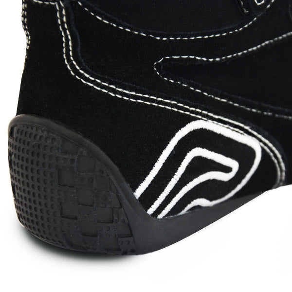 RRS black racing boots - FIA 8856-2018