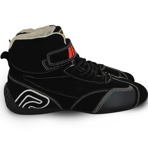 RRS black racing boots - FIA 8856-2018