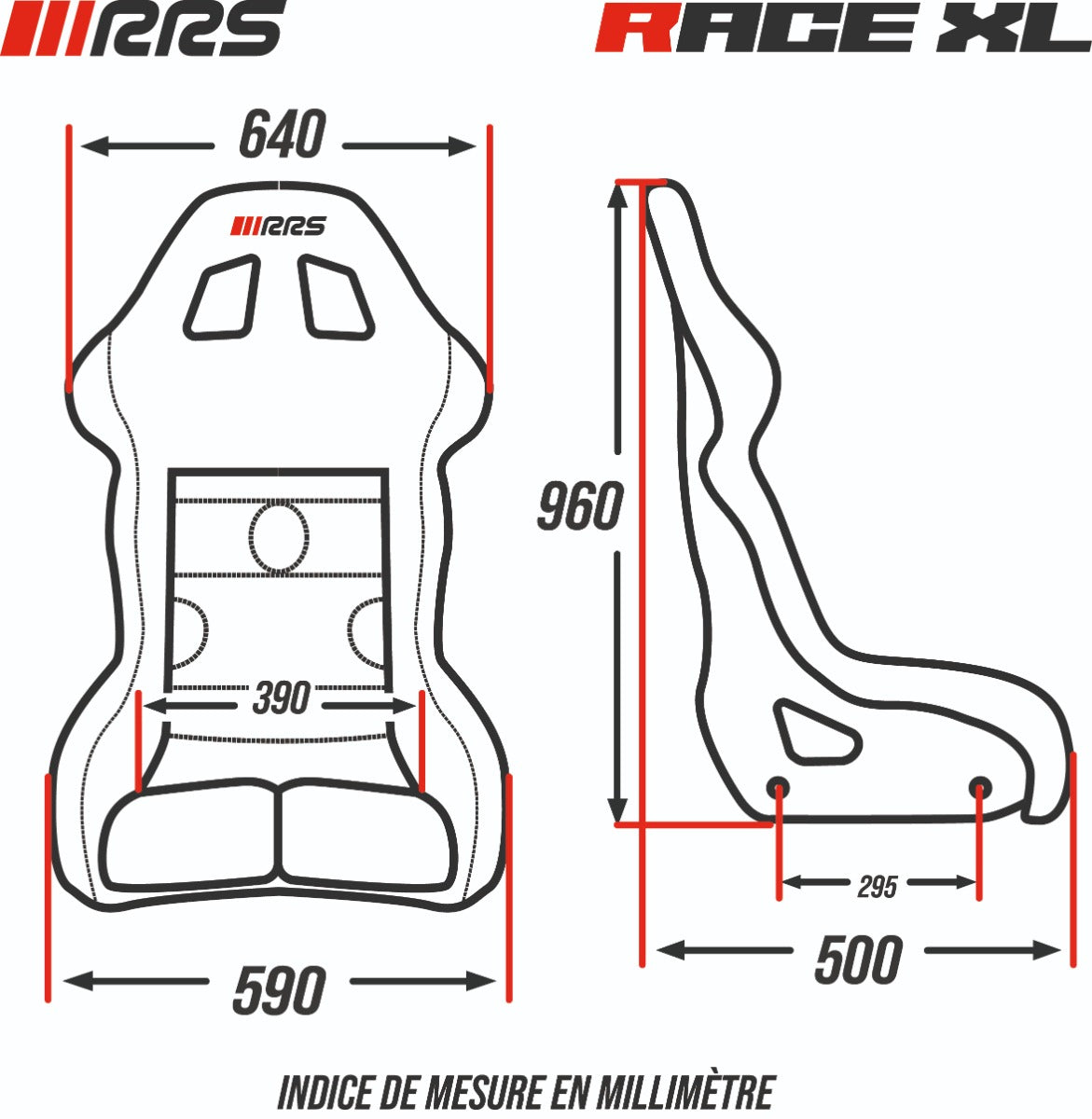 RRS RACE XL FIA Racing Seat