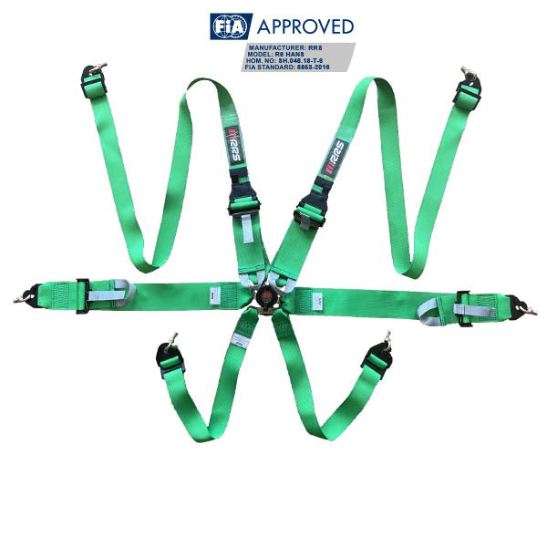 FIA RRS R6 HANS® harness 2.8 kg