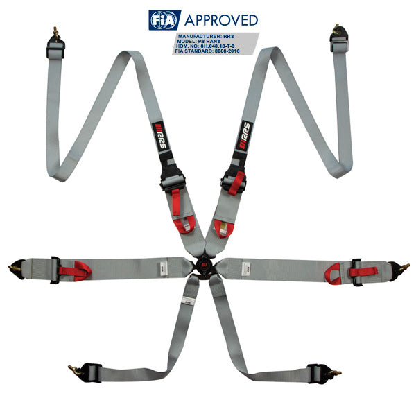 FIA RRS R6 HANS® harness 2.8 kg