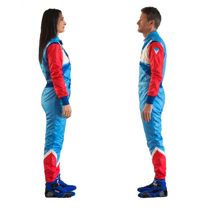 RRS EVO2 Michel Vaillant FIA race suit - Red/Blue