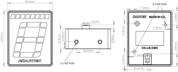 CARTEK Gear Indicator (OBD2)