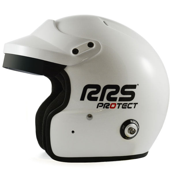 Helmet Protect Open face RRS FIA 8859-2015 / SNELL SA2020 - White
