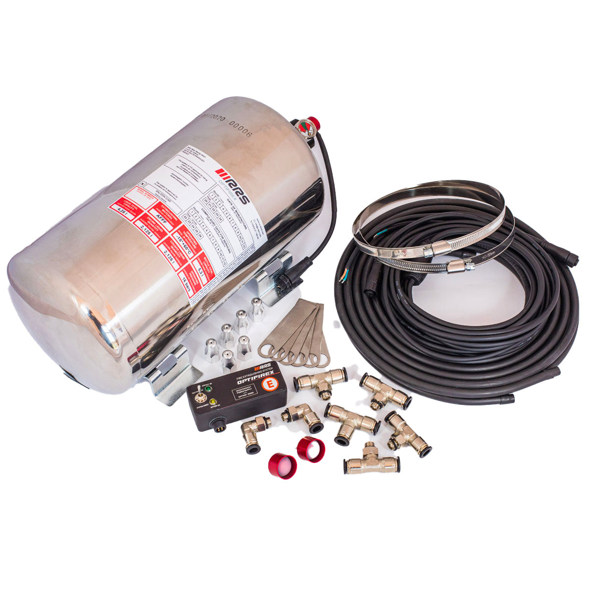 RRS OPTIFIREX FIA Electric Fire Extinguisher 4.25L Complete Kit