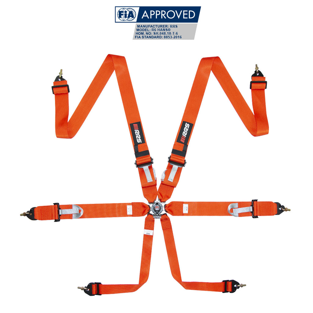 FIA RRS R6 Harness - 2.9kg