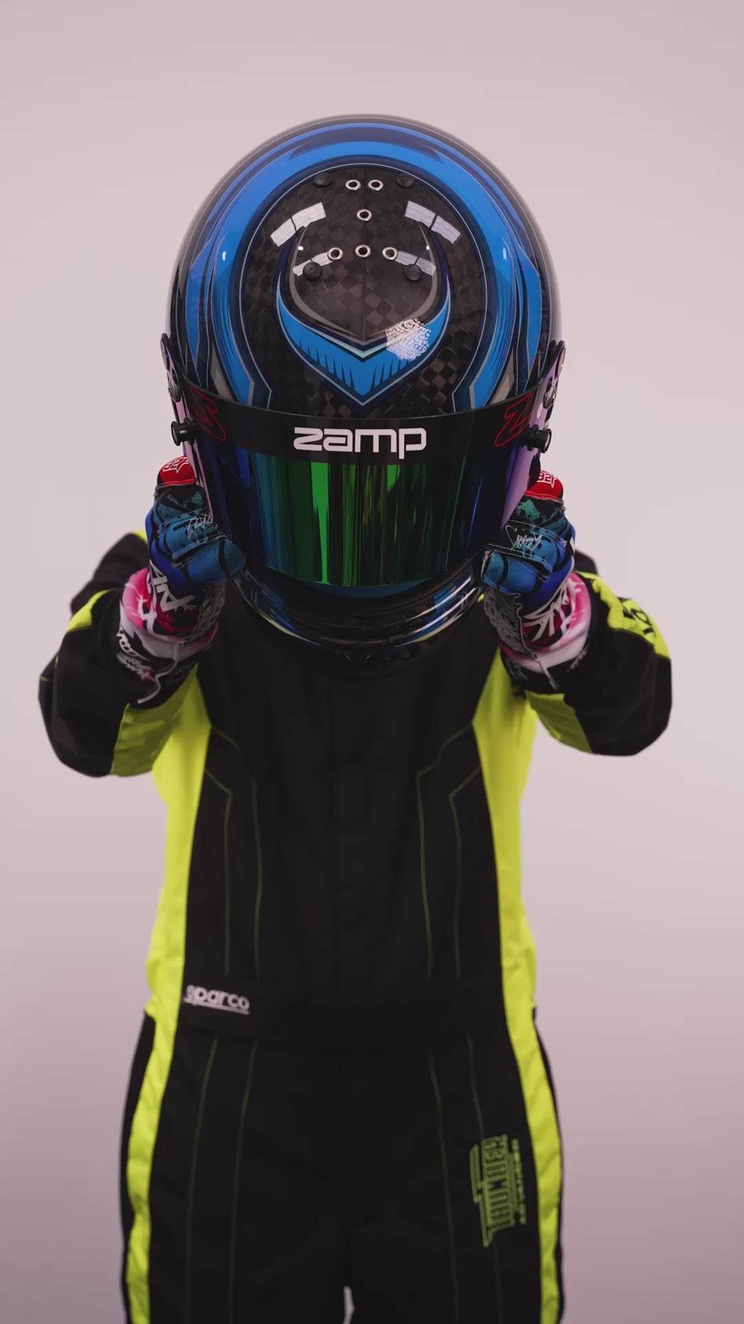 Zamp RZ67D Carbon Racing Helmet