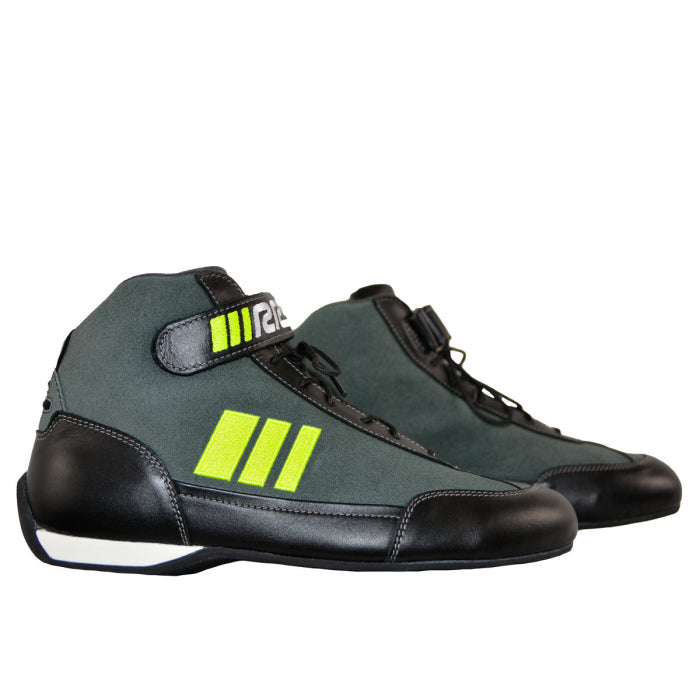 RRS Prolight Acid Yellow Racing Boots - FIA 8856-2018