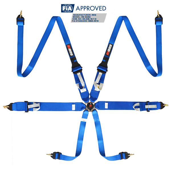 FIA RRS R6 HANS® harness 2.8 kg