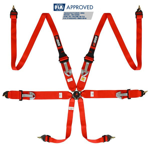 FIA RRS R6 HANS® harness 2.8 kg