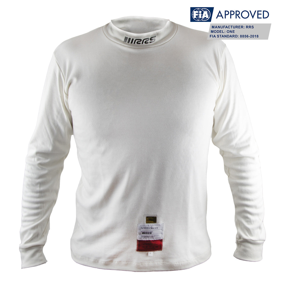 RRS ONE Top - White - FIA 8856-2018